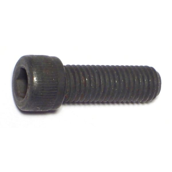Midwest Fastener 1/4"-28 Socket Head Cap Screw, Plain Steel, 3/4 in Length, 12 PK 67502 - main